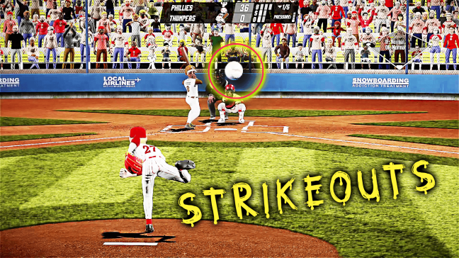 Strikeouts in Super Mega Baseball 4